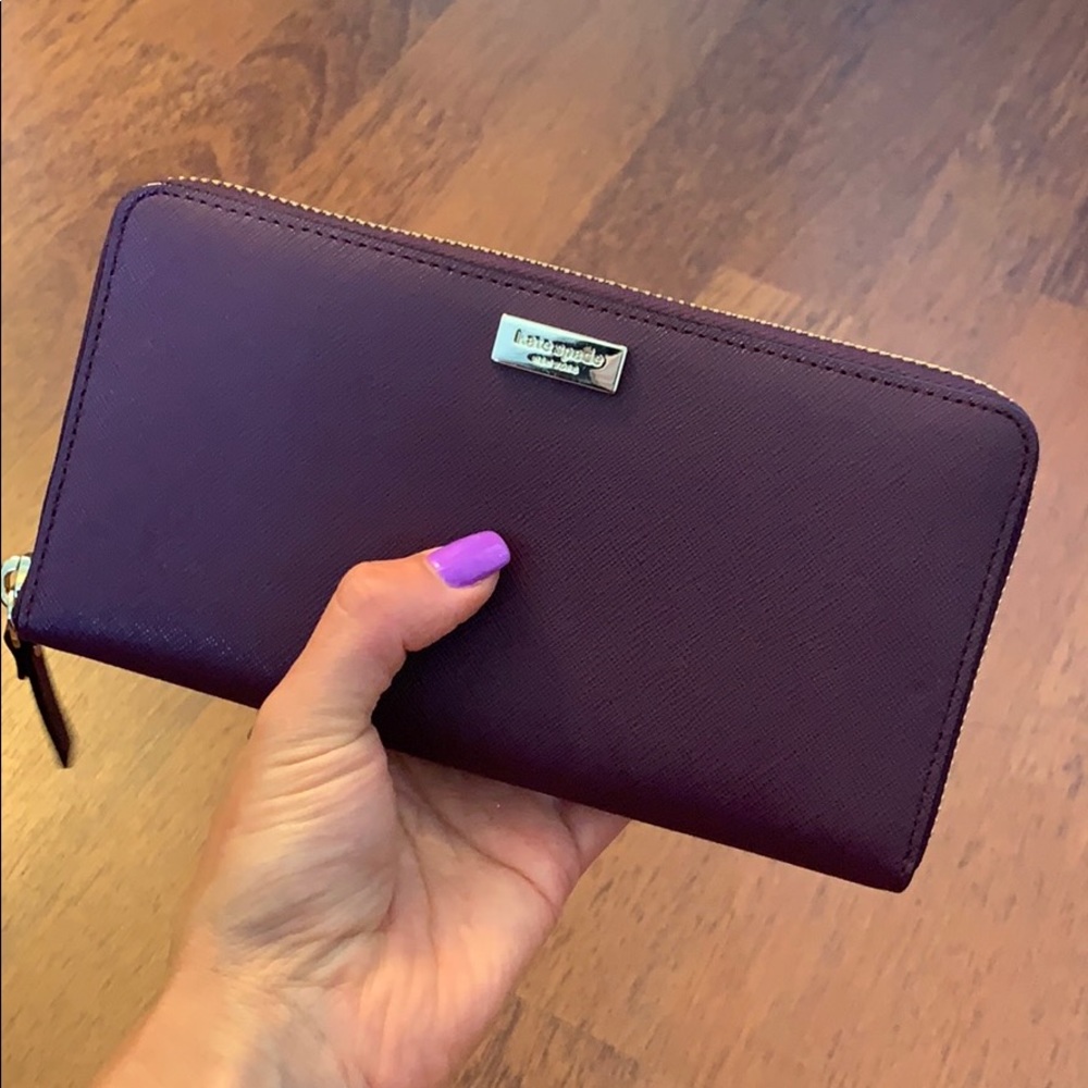 NWT Kate Spade neda laurel way deepplum